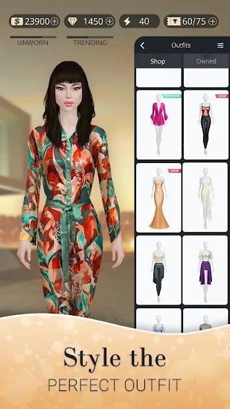 Взлом Fashion Nation: Style & Fame (Фэшн Нэйшн)  [МОД Mega Pack] — стабильная версия apk на Андроид screen 4