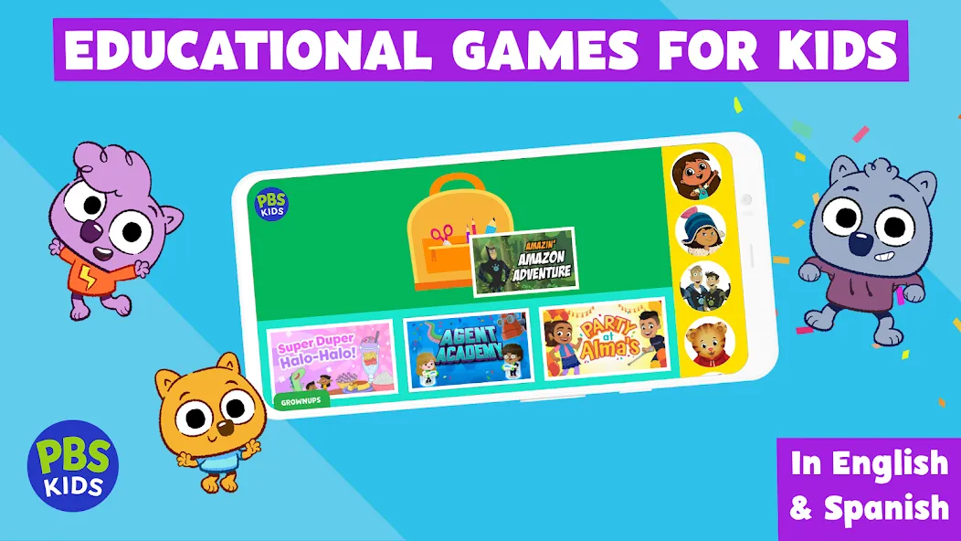 Взлом PBS KIDS Games (ПиБиЭс КИДС Игры)  [МОД Unlimited Money] — стабильная версия apk на Андроид screen 1