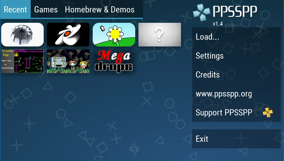 Взломанная PPSSPP — PSP emulator (ППССПП)  [МОД Все открыто] — полная версия apk на Андроид screen 1