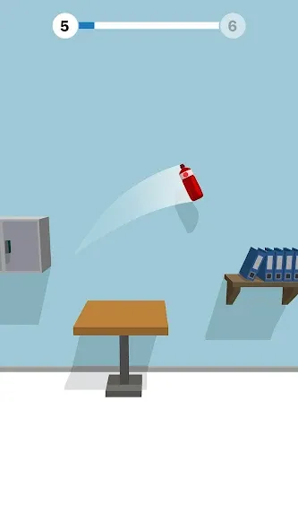 Взломанная Bottle Flip 3D — Tap & Jump (Ботл Флип 3Д)  [МОД Mega Pack] — полная версия apk на Андроид screen 1