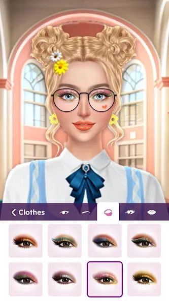 Взлом College Dress Up for Girls (Капель Макеовер)  [МОД Mega Pack] — полная версия apk на Андроид screen 4