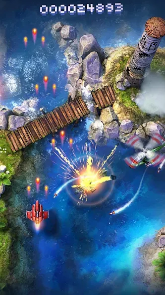 Взломанная Sky Force 2014 (кай Форс 2014)  [МОД Menu] — полная версия apk на Андроид screen 1