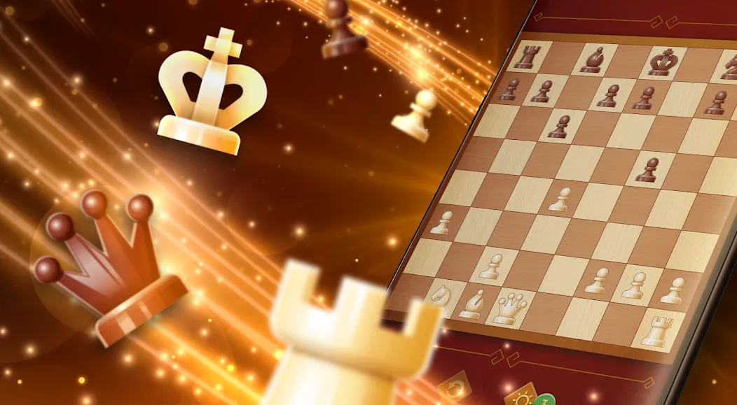 Скачать взлом Chess Online — Clash of Kings  [МОД Много денег] — стабильная версия apk на Андроид screen 1