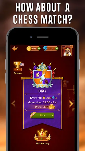 Скачать взлом Chess Online — Clash of Kings  [МОД Много денег] — стабильная версия apk на Андроид screen 3