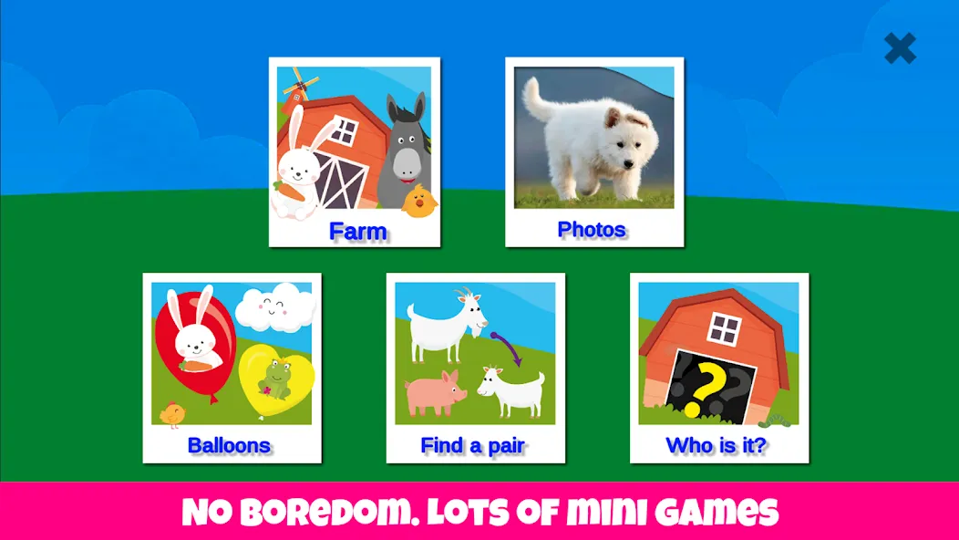 Взлом Farm animals game for babies  [МОД Много денег] — последняя версия apk на Андроид screen 3