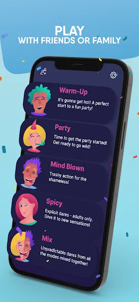 Скачать взломанную Dare or Penalty : Party game  [МОД Unlimited Money] — полная версия apk на Андроид screen 2