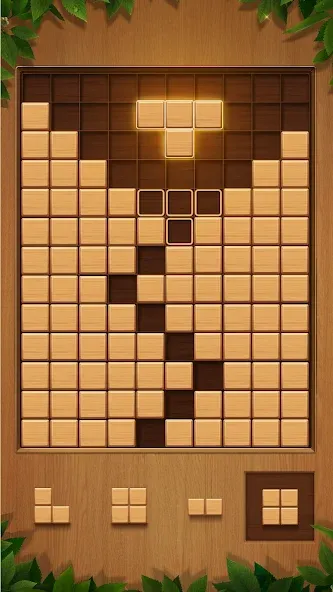 Взлом QBlock: Wood Block Puzzle Game (Вуд Блок Пазл)  [МОД Меню] — стабильная версия apk на Андроид screen 1