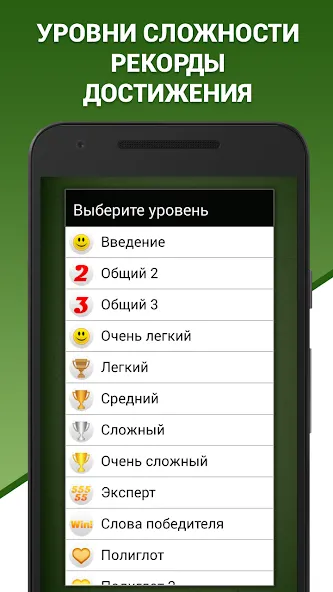 Скачать взломанную Грамотей! Викторина орфографии  [МОД Меню] — последняя версия apk на Андроид screen 4