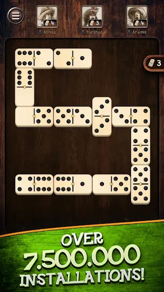 Скачать взлом Dominoes  [МОД Бесконечные деньги] — полная версия apk на Андроид screen 3