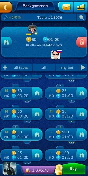 Взлом Backgammon LiveGames online  [МОД Unlimited Money] — последняя версия apk на Андроид screen 4