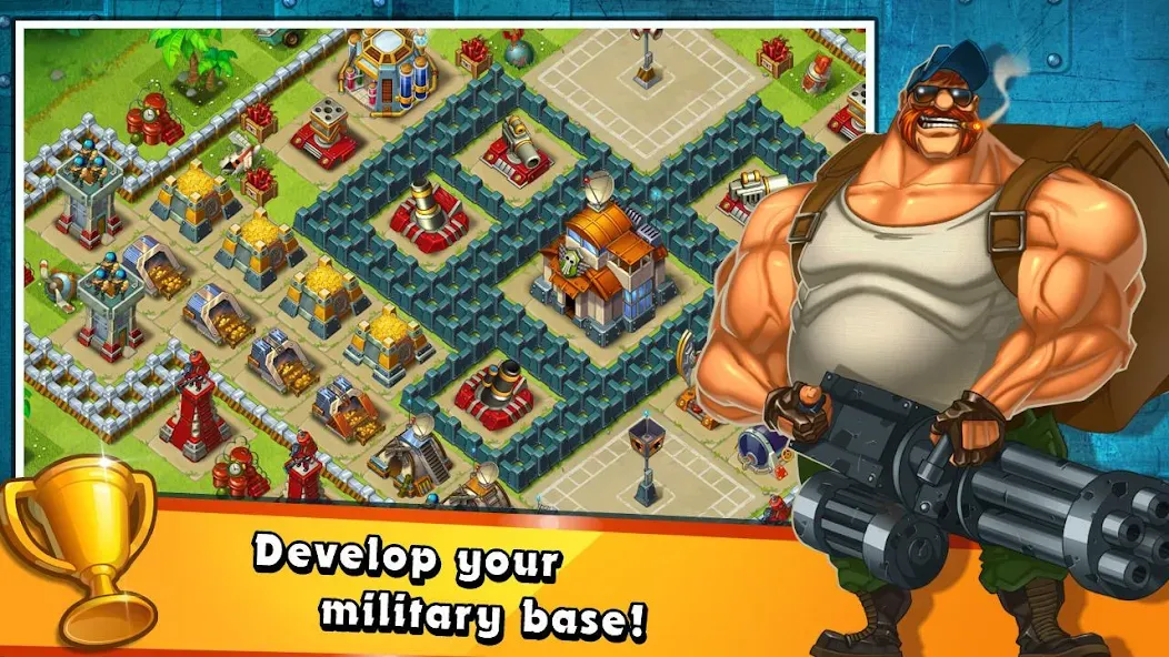 Взлом Jungle Heat: War of Clans (Джангл Хит)  [МОД Меню] — последняя версия apk на Андроид screen 4