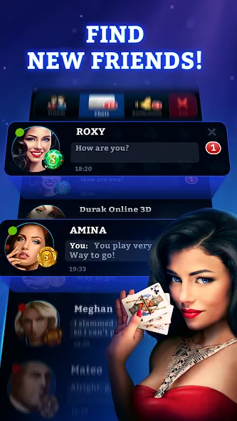 Взломанная Durak Online 3D  [МОД Бесконечные деньги] — полная версия apk на Андроид screen 3