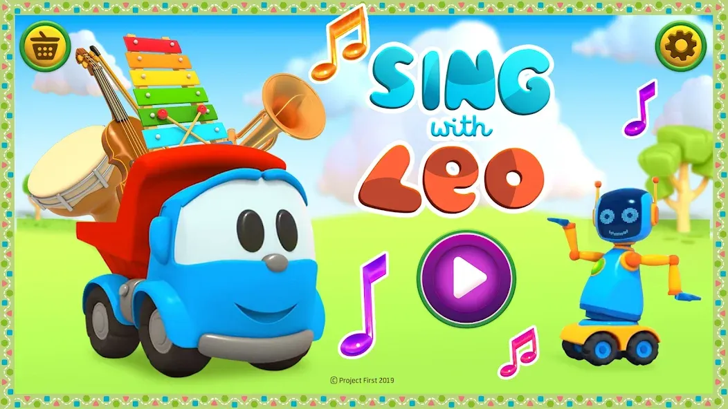 Скачать взломанную Leo kids songs and music games  [МОД Unlimited Money] — последняя версия apk на Андроид screen 5