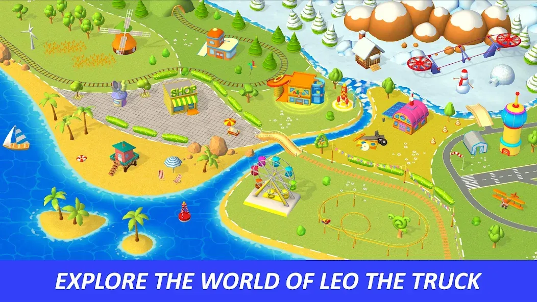 Взломанная Leo's World: toddler adventure  [МОД Много монет] — полная версия apk на Андроид screen 1