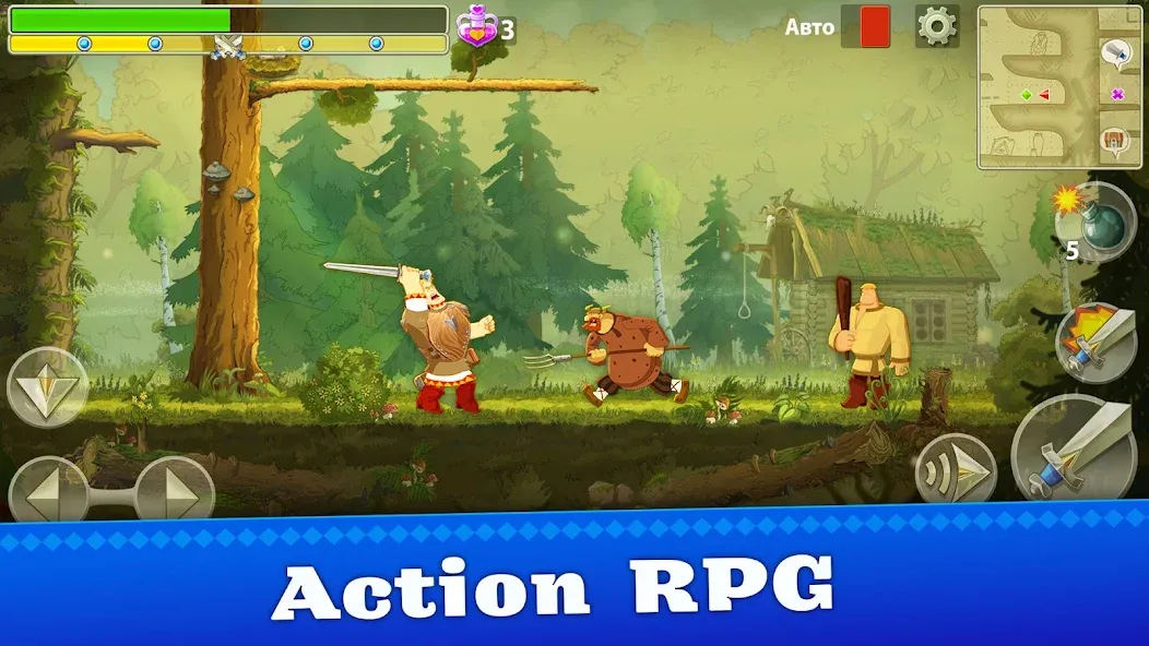 Взлом Heroes Adventure: Action RPG  [МОД Unlocked] — последняя версия apk на Андроид screen 1