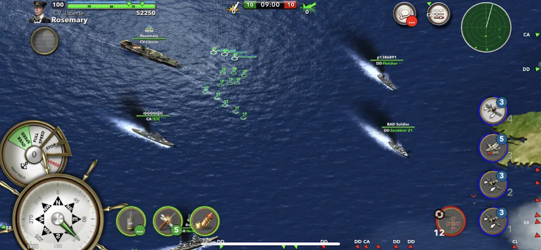 Скачать взломанную Navy Field: Online Sea Battles (НеиФилд)  [МОД Unlocked] — полная версия apk на Андроид screen 1