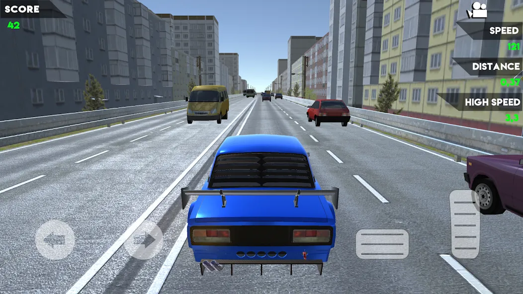 Взлом Turbo VAZ: Traffic Racer  [МОД Бесконечные деньги] — последняя версия apk на Андроид screen 3