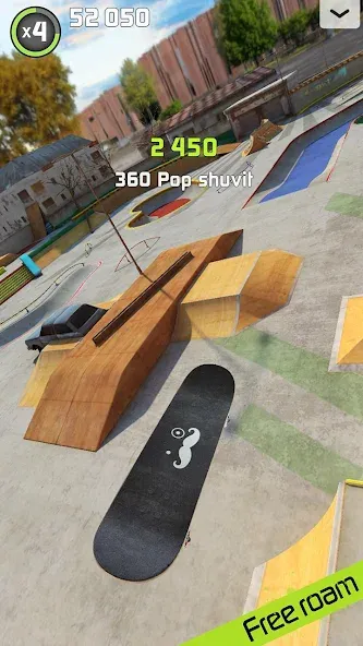 Взлом Touchgrind Skate 2 (Тачгринд Скейт 2)  [МОД Много монет] — полная версия apk на Андроид screen 2