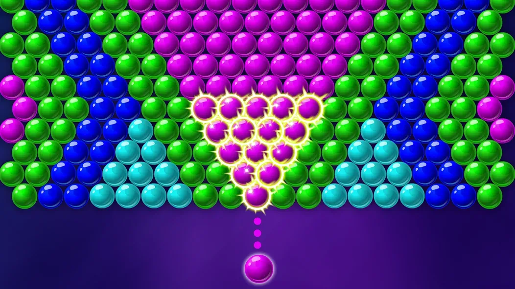 Взломанная Bubble Shooter 2 (Бабл Шутер 2)  [МОД Много денег] — полная версия apk на Андроид screen 1