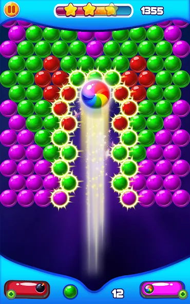 Взломанная Bubble Shooter 2 (Бабл Шутер 2)  [МОД Много денег] — полная версия apk на Андроид screen 2