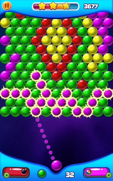 Взломанная Bubble Shooter 2 (Бабл Шутер 2)  [МОД Много денег] — полная версия apk на Андроид screen 4