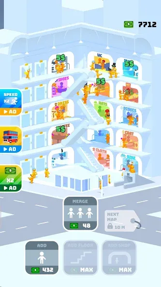 Скачать взлом Shopping Mania (Шоппинг Мания)  [МОД Mega Pack] — последняя версия apk на Андроид screen 1