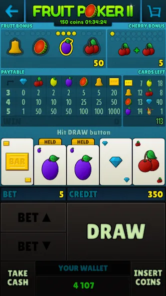 Скачать взломанную American Poker 90's Casino  [МОД Unlimited Money] — стабильная версия apk на Андроид screen 5