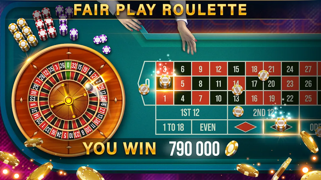 Взломанная Roulette All Star: Casino Game (Рулетка Олл Стар)  [МОД Много монет] — стабильная версия apk на Андроид screen 1