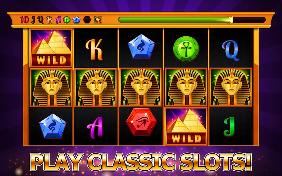 Скачать взлом Slots — casino slot machines  [МОД Все открыто] — полная версия apk на Андроид screen 2