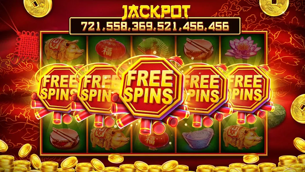 Взломанная Winning Slots Las Vegas Casino (Виннинг Слотс Лас Вегас Казино)  [МОД Много денег] — последняя версия apk на Андроид screen 4