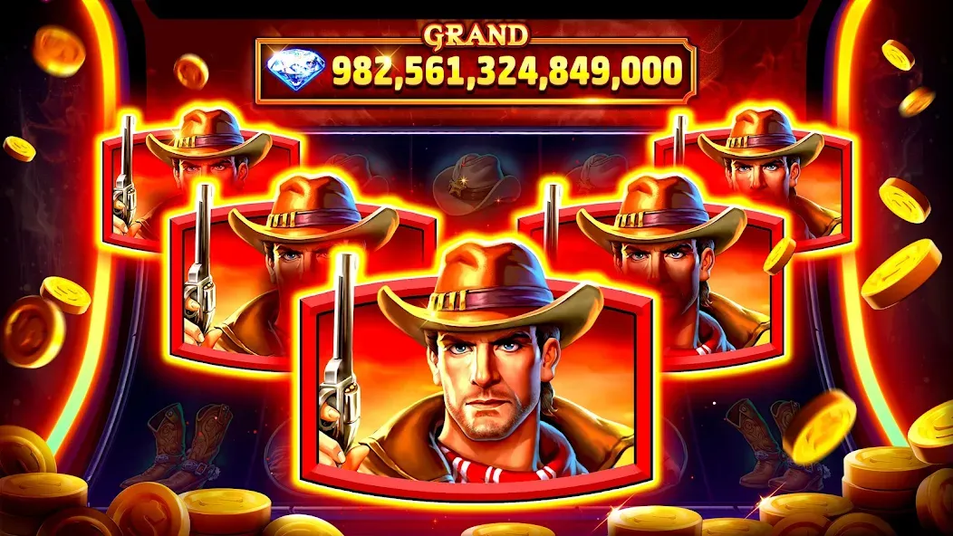 Взломанная Cash Frenzy™ — Casino Slots (Кэш Френзи)  [МОД Меню] — полная версия apk на Андроид screen 5