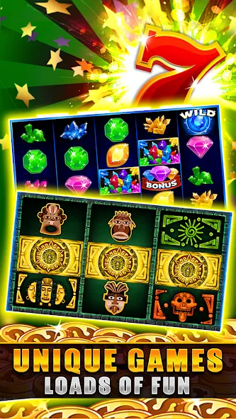 Скачать взлом Golden Slots: Casino games (Голден Слотс)  [МОД Unlocked] — последняя версия apk на Андроид screen 1