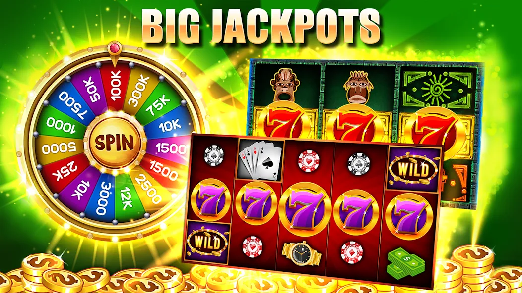 Скачать взлом Golden Slots: Casino games (Голден Слотс)  [МОД Unlocked] — последняя версия apk на Андроид screen 3