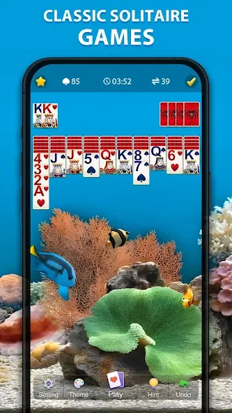 Взлом Spider Solitaire Classic  [МОД Много монет] — последняя версия apk на Андроид screen 5