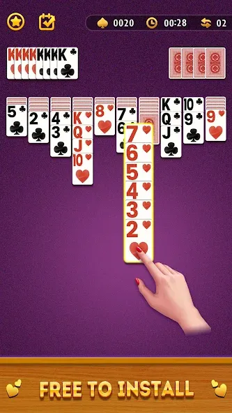 Взлом Spider Solitaire Card Game  [МОД Меню] — последняя версия apk на Андроид screen 2