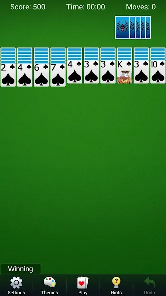 Скачать взлом Spider Solitaire — Card Games  [МОД Menu] — стабильная версия apk на Андроид screen 4