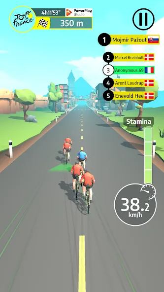 Взлом Tour de France Cycling Legends (Циклинг Легенды)  [МОД Menu] — стабильная версия apk на Андроид screen 1