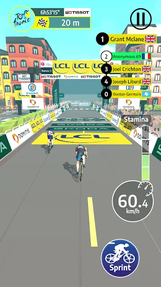 Взлом Tour de France Cycling Legends (Циклинг Легенды)  [МОД Menu] — стабильная версия apk на Андроид screen 2