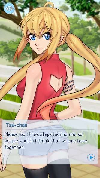 Скачать взломанную Fake Novel: Your Own Tsundere  [МОД Меню] — полная версия apk на Андроид screen 1