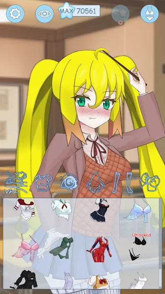 Скачать взломанную Fake Novel: Your Own Tsundere  [МОД Меню] — полная версия apk на Андроид screen 3