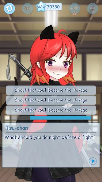 Скачать взломанную Fake Novel: Your Own Tsundere  [МОД Меню] — полная версия apk на Андроид screen 5