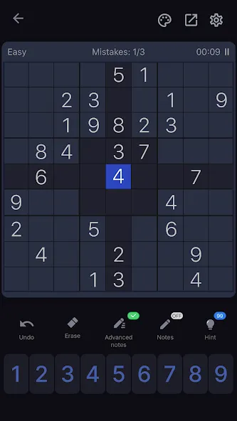 Скачать взлом Sudoku — Classic Sudoku Puzzle  [МОД Бесконечные деньги] — последняя версия apk на Андроид screen 2