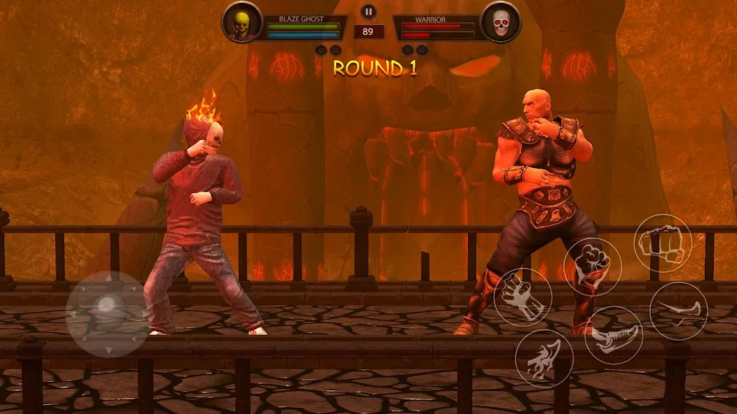 Взлом Ghost Fight 2 — Fighting Games  [МОД Меню] — последняя версия apk на Андроид screen 2