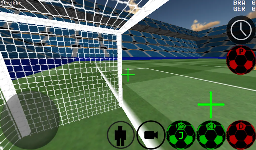 Скачать взломанную 3D Soccer (Д Футбол)  [МОД Меню] — стабильная версия apk на Андроид screen 2