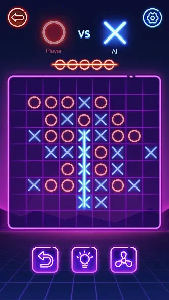 Взлом Tic Tac Toe 2 Player: XOXO  [МОД Все открыто] — полная версия apk на Андроид screen 4