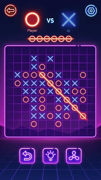 Взлом Tic Tac Toe 2 Player: XOXO  [МОД Все открыто] — полная версия apk на Андроид screen 5