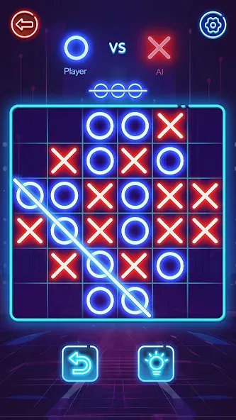 Взломанная OX Game — XOXO · Tic Tac Toe  [МОД Бесконечные монеты] — стабильная версия apk на Андроид screen 3