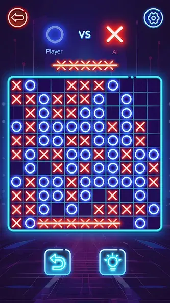 Взломанная OX Game — XOXO · Tic Tac Toe  [МОД Бесконечные монеты] — стабильная версия apk на Андроид screen 4