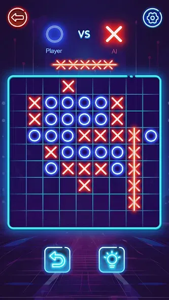 Взломанная OX Game — XOXO · Tic Tac Toe  [МОД Бесконечные монеты] — стабильная версия apk на Андроид screen 5