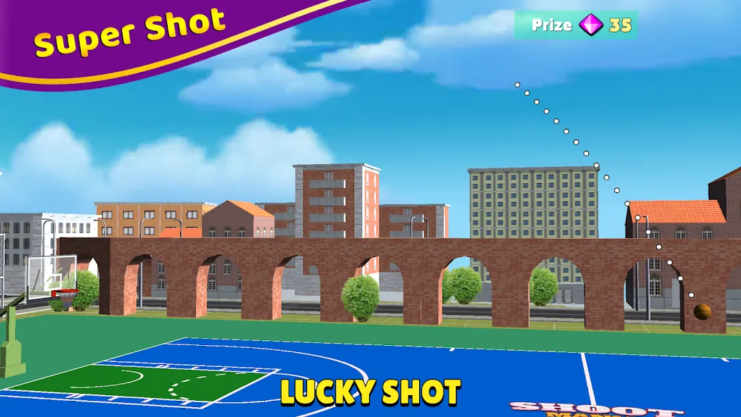 Скачать взлом Shoot Challenge Basketball (Шут Челлендж Баскетбол)  [МОД Mega Pack] — стабильная версия apk на Андроид screen 3